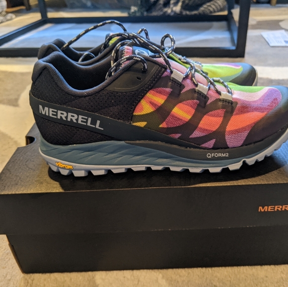 womens merrell antora rainbow